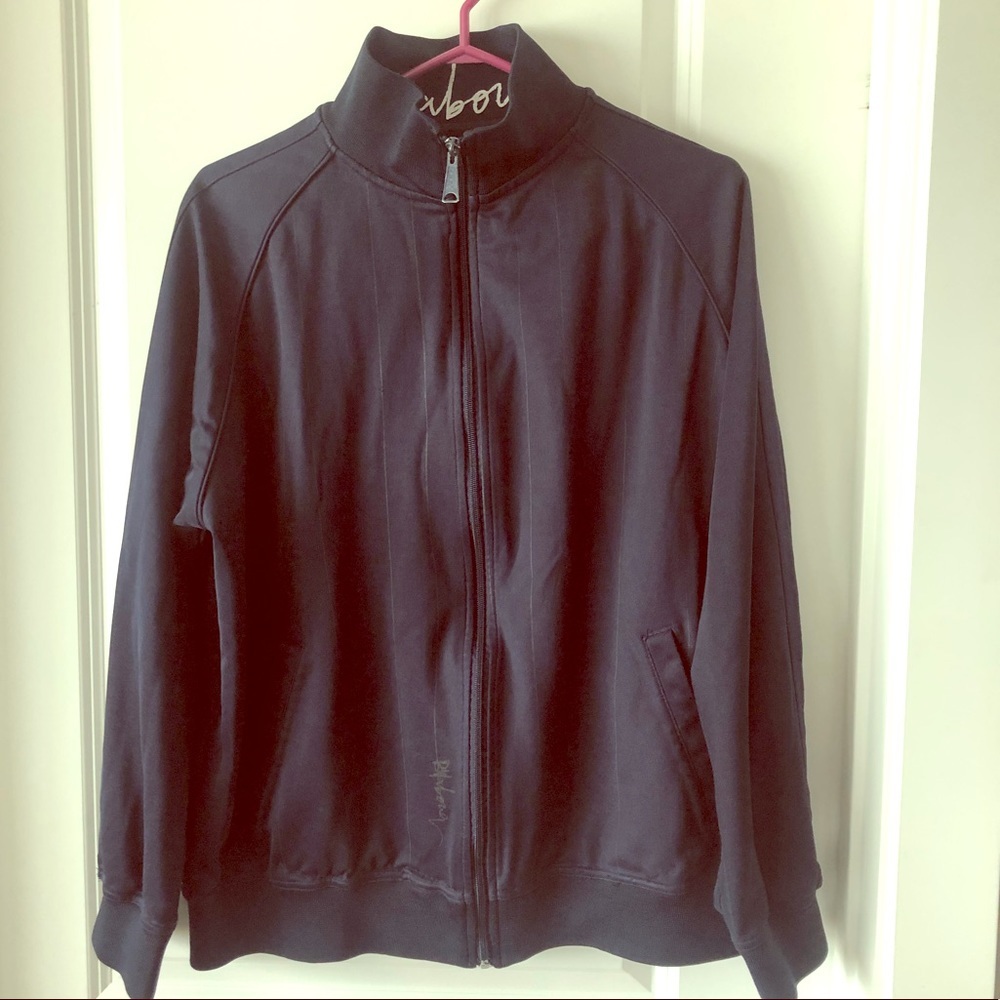 Mens Billabong ZipUp Tracksuit Jacket in Navy szL